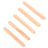 50pcs Cabinet Drawer Round Fluted Wooden Craft Dowel Pins Rods (M6*50)