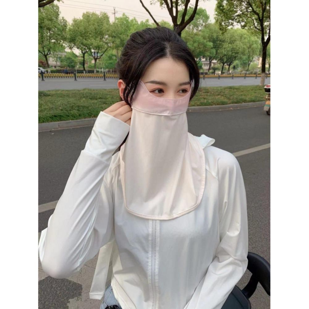 

3D Anti-UV Neck Scarf UPF50+ Sunshade Face Mask New Sun Protection Mask Cycling Style C