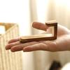 Solid Wood Wall-Mounted Behind-the-Door Hooks for Home and Bedroom Decor