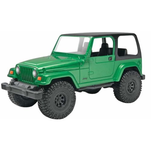 

America Revell 1/25 Build & Play Jeep Wrangler Rubicon Plastic Model 11695