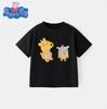 2026 summer new Peppa Pig Cartoon Pattern Printed Unisexs and Womens TShirt  Loose and Breathable for Casual Wear