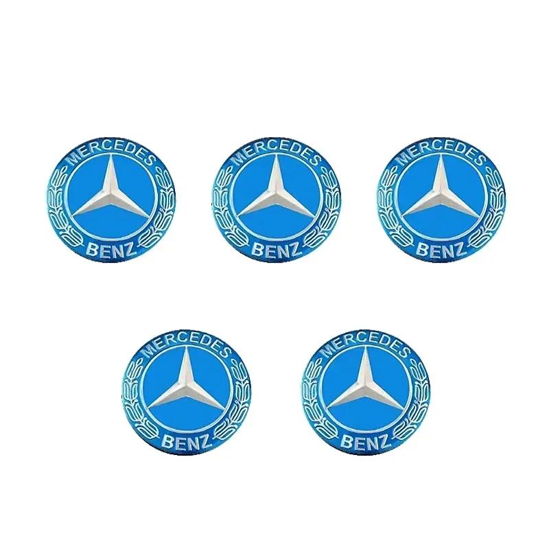 C200 E200 Für Mercedes Benz Auto Emblem Abzeichen Aufkleber Auto Steuer Schlüssel Logo Dekoration Für Mercedes Benz AMG W204 W203 W205 W206