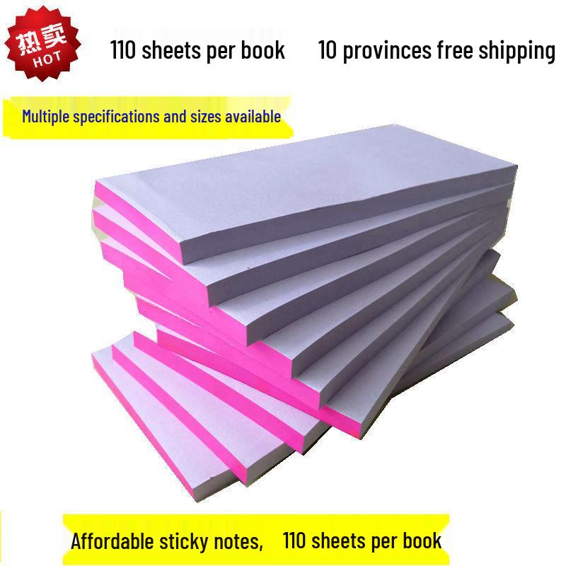 Super Value Thick Note Paper Notebook - 110 Blank Sheets