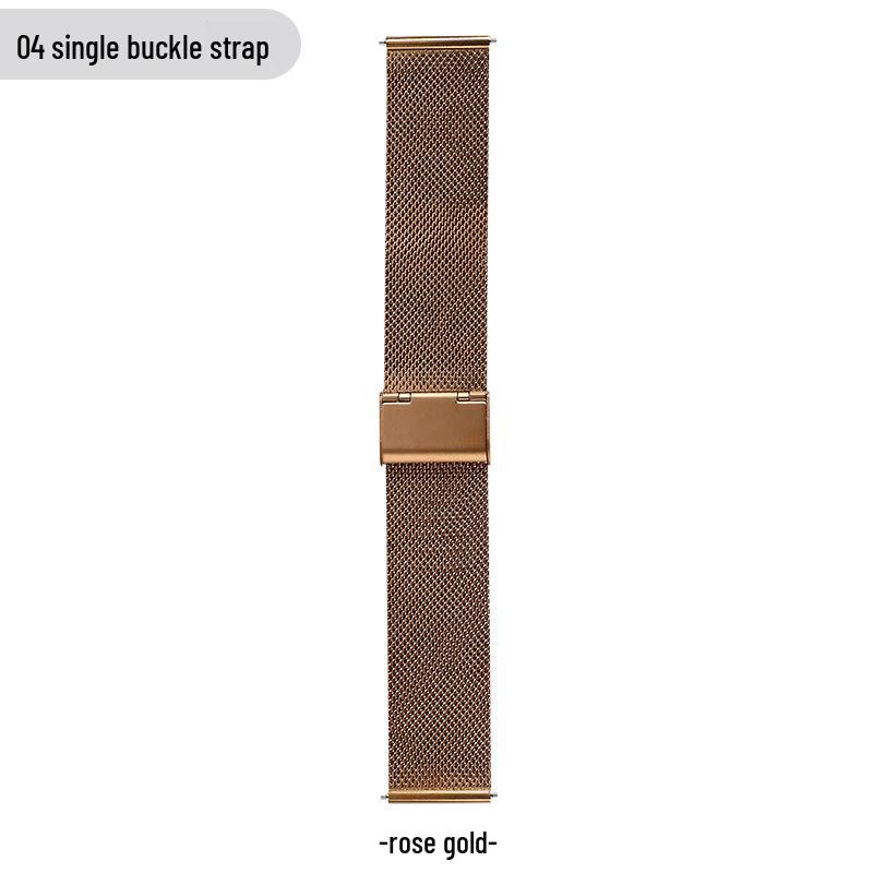 iWatch Milanese Mesh Band with Double Insurance Buckle - Stainless Steel Wristband