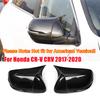 For Honda CRV CR-V 2017 2018   Car Rearview Side Mirror Cover Wing Cap Exterior Door Housing Shell Trim Sticker