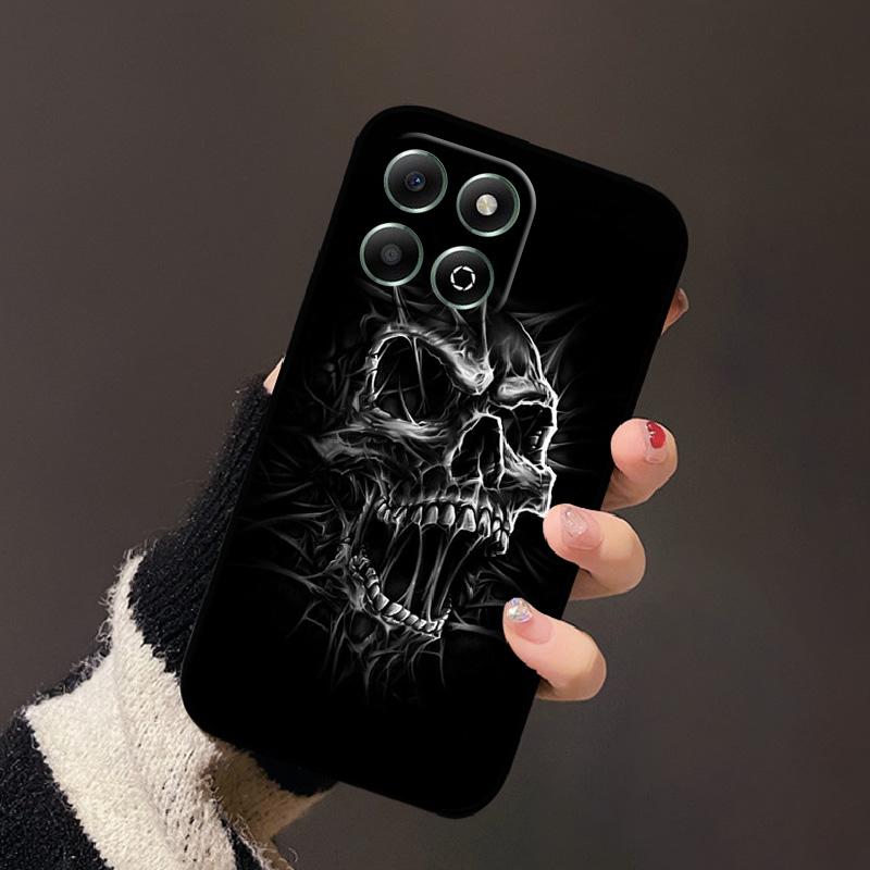 Für Honor X6b 4G Hülle Mode Cartoon Süßes Mädchen Katze Geometrisch Weiches Silikon TPU Handyhülle Für Honor X6b 4G Stoßfeste Hülle