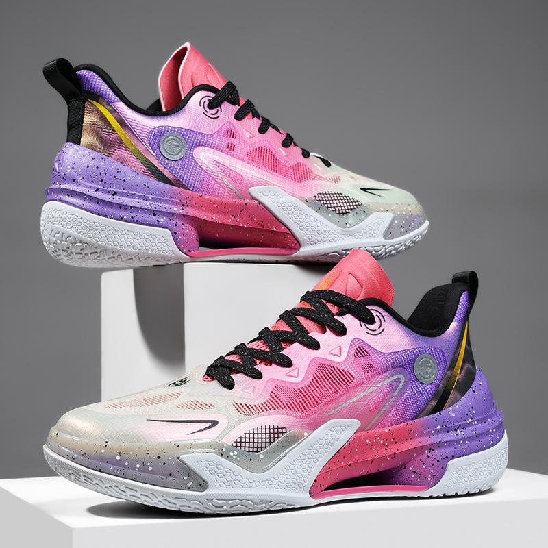 Youth basketball shoes men's sports shoes sports students men's and women's spring outfield actual combat shoes 2025