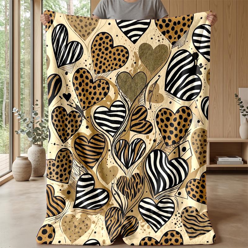 Animal Paw with Flowers Blanket Personalized Name Flannel Blanket Soft Cozy Plush Throw for Sofa Bed Lightweight Home Decor