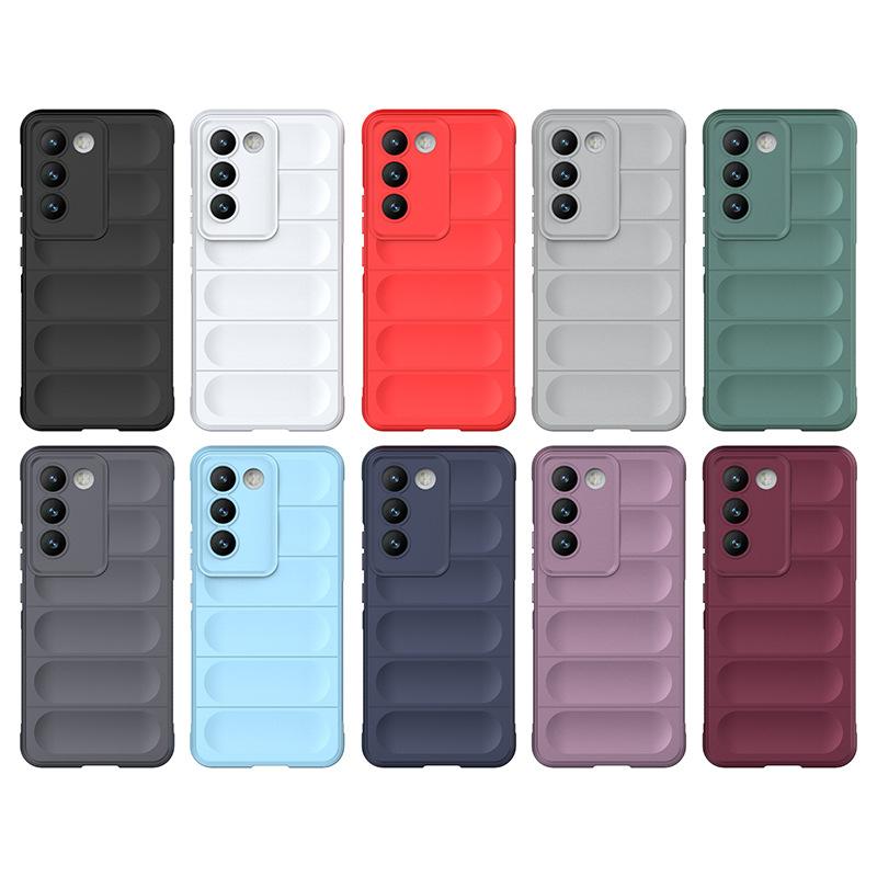 Für Vivo Y100 IDN 5G Rückseitenhülle Hülle Weiches Silikon Sturzsicher Stoßfest Telefon Funda Coque Hüllen