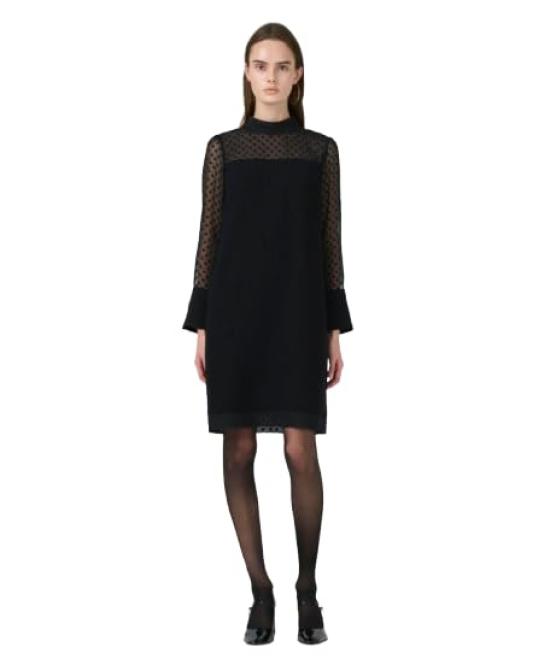 

Casual party 2024AW sheer jacquard switching [Grace Continental] dress, dress, women s