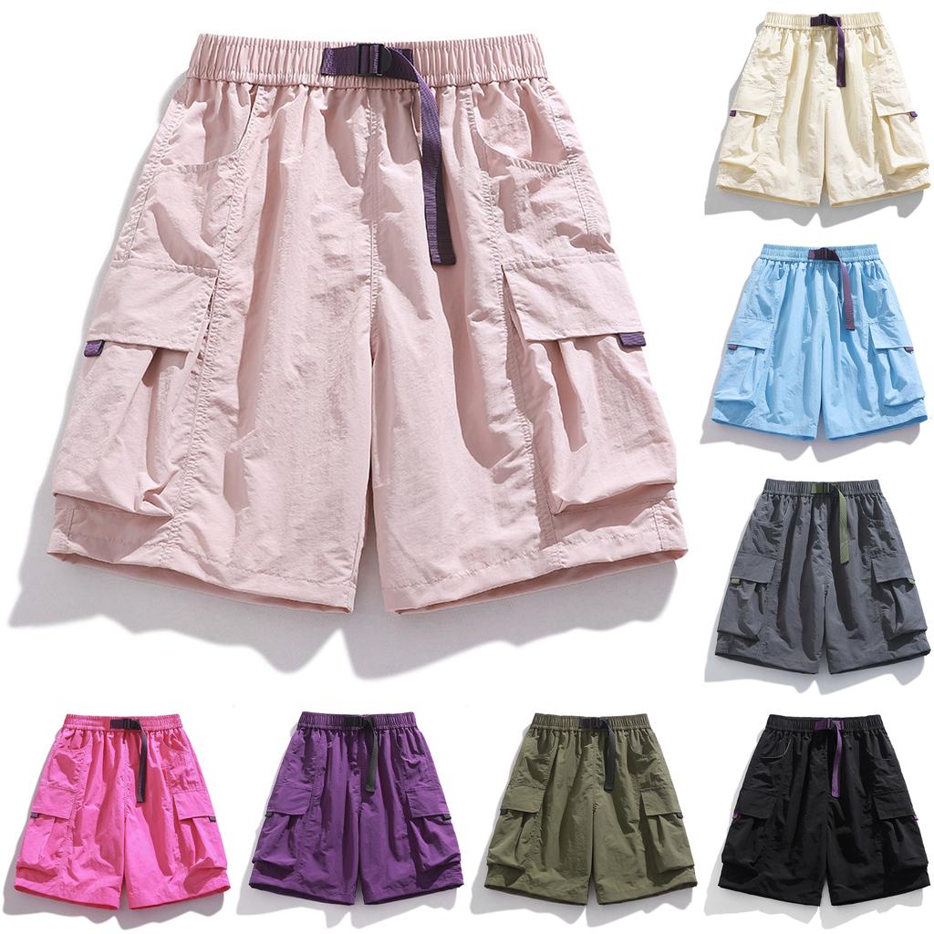 Men's Loose-fitting Multi-pocket Cargo Shorts