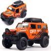 "Children's Off-Road Alloy Car Models with Open Doors - Sports Car Cake Decorations and Gifts for Boys"