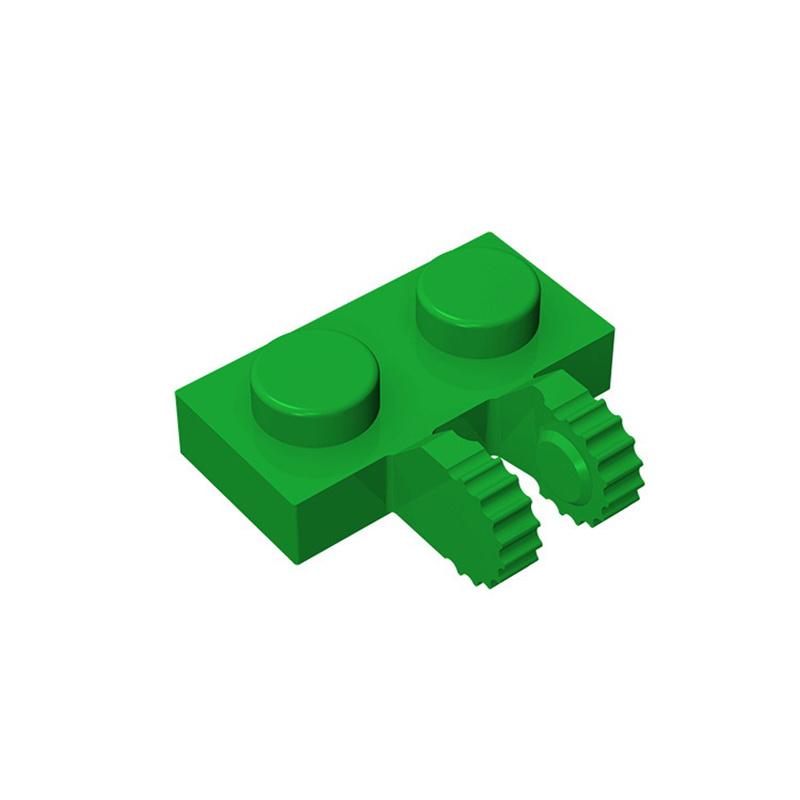 20pcs MOC Compatible Assembles Particles 60471 Hinge Plate 1 x 2 Locking with 2 Fingers on Side Building Blocks Parts DIY Toys