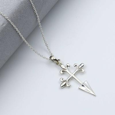 925 Sterling Silver Necklace, Arrow Signet Necklace Jewelry, Handmade Jewelry, Unique Gift, Designer Necklace, Gift For Her