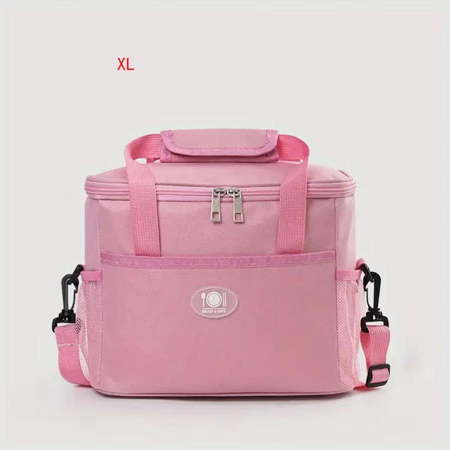 Insulated Lunch Bag,Reusable Freezer Cooler Bag,Office School Picnic Beach,Adjustable Shoulder Strap,Suitable For Kids/Adults