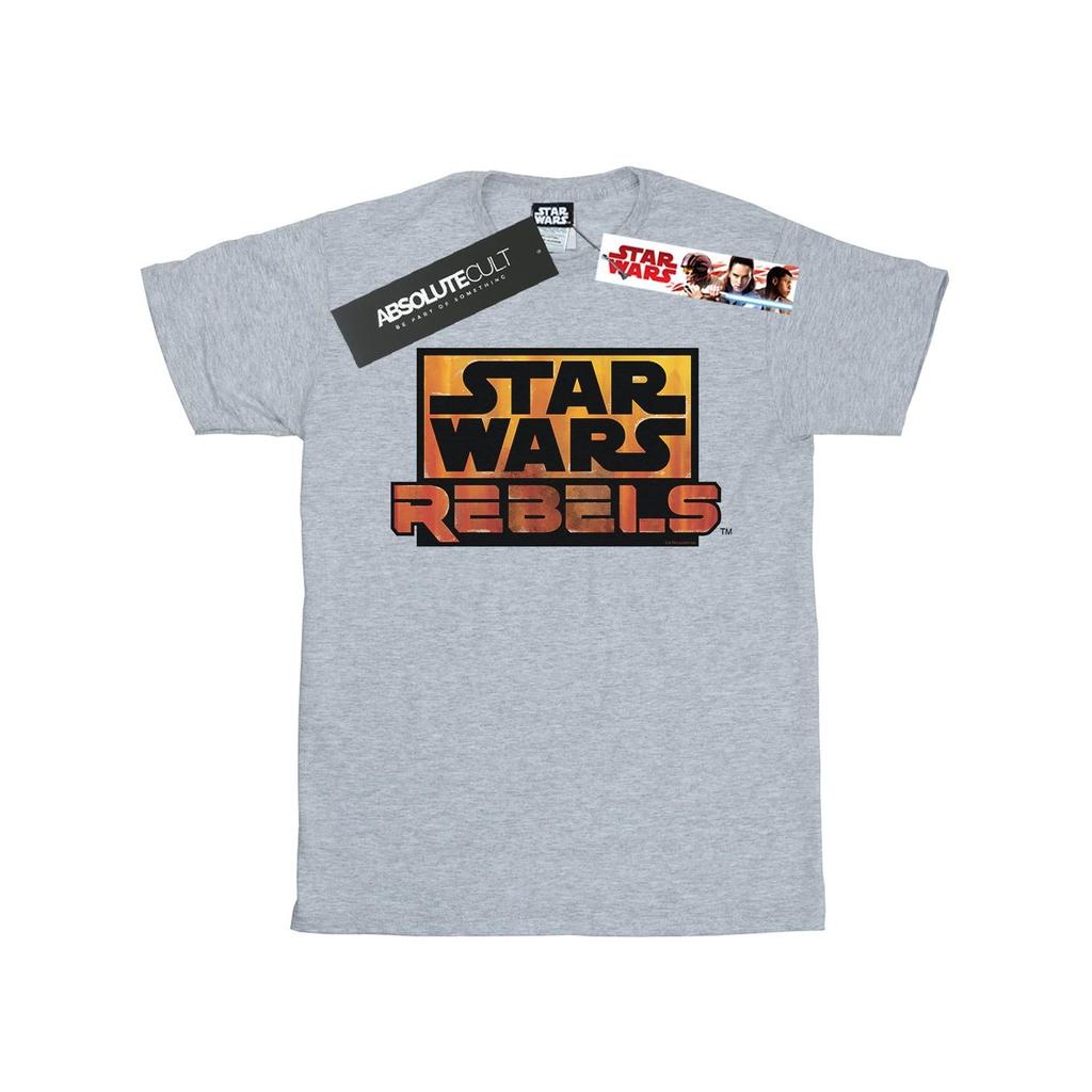 Star Wars Womens/Ladies Rebels Logo Cotton Boyfriend T-Shirt