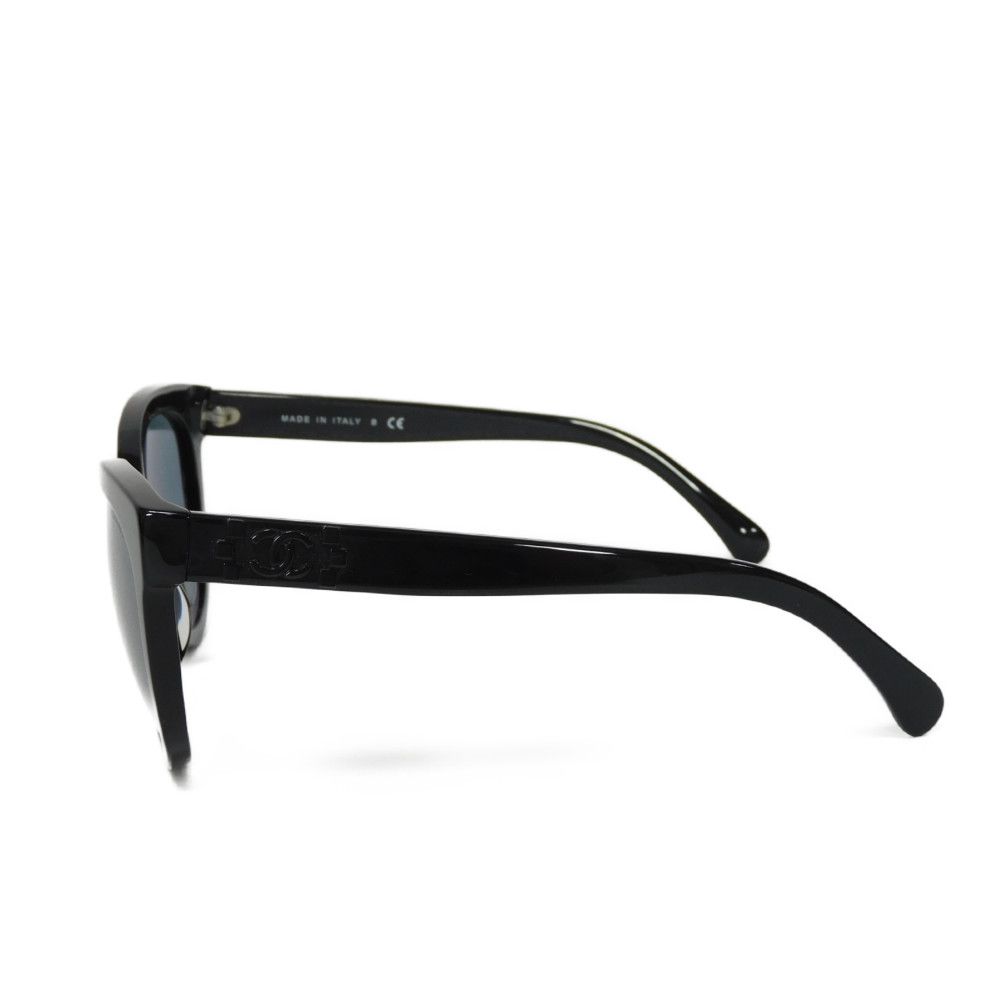 Used 10097 Fox Shape Eyewear 5315-A C501/26 7968 CC Mark COCO Mark Acetate Black Women's from Japan AUTHENTIC