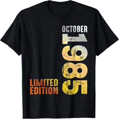 Seit Oktober 1985 Retro 1985 Vintage 1985 Oktober T-Shirt