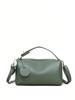 Women's Large Capacity Commuting Light Luxury Soft Leather Bag, Niche Pillow Bag, European Style Hand-held Crossbody Women's Bag
