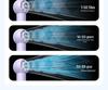 T237 Handheld High-Speed Camping Fan with Digital Display