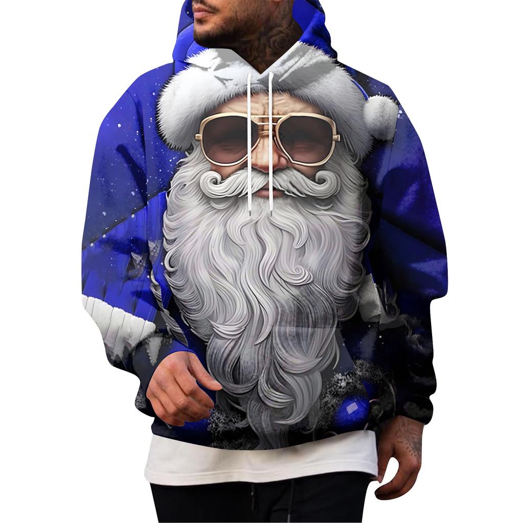 Men's Backprint Hoodie Fashion  Hooded Sweatshirt Winter Top Boys Hoodies Fashion