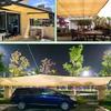 Outdoor sunshade net HDPE anti UV sunshade net 80-90% sunshade rate Car pergola Garage sunshade net beige4x5m