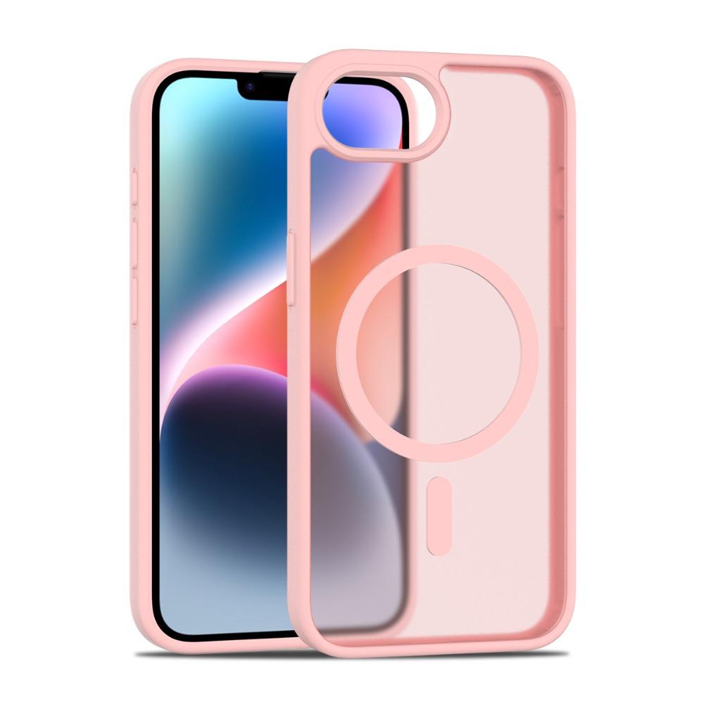 Ultra-Thin MagSafe Compatible Case for iPhone 16e 16 Pro Max XR 11 13 14 12 Pro - TPU/PC Silky Smooth Touch Wireless Charging Shockproof Cover