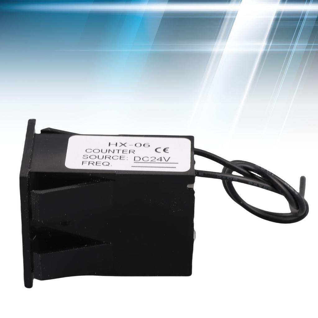 Electromagnetic Counter 6 Digits Electronic Industrial Totalizer with No Clear Function LY‑06