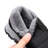 Fleece thickened old Beijing cotton shoes winter new soft-soled non-slip medium and old cotton boots fleece warm snow boots men
