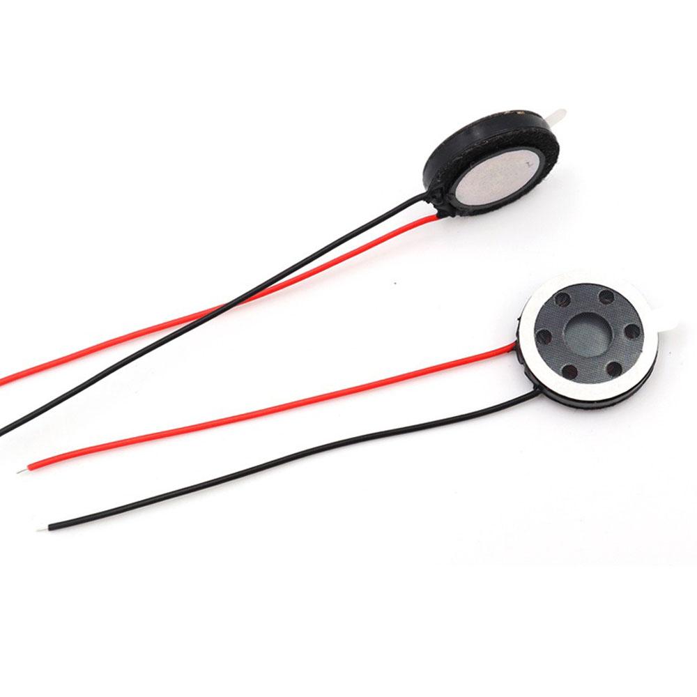 5 Stück Runde 8 Ohm 1W Lautsprecher Durchmesser 18mm 18×4.0MM Lautsprecher Handy Kleiner Lautsprecher Audio