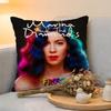 Cushion Cover  Linen  SkinFriendly Soft Decorative Case for Sofa Home Decor Music Album MMarina and the diamonds Pillow cover