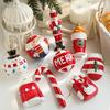 Christmas Pendant Tops Schoolbag Gloves Solder Design Tree Decoration Festive Hanging Holiday Decoration