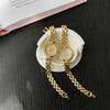 Korean Fashion Chain Small Gold Watch Watch Women'S Fashion Point Diamond