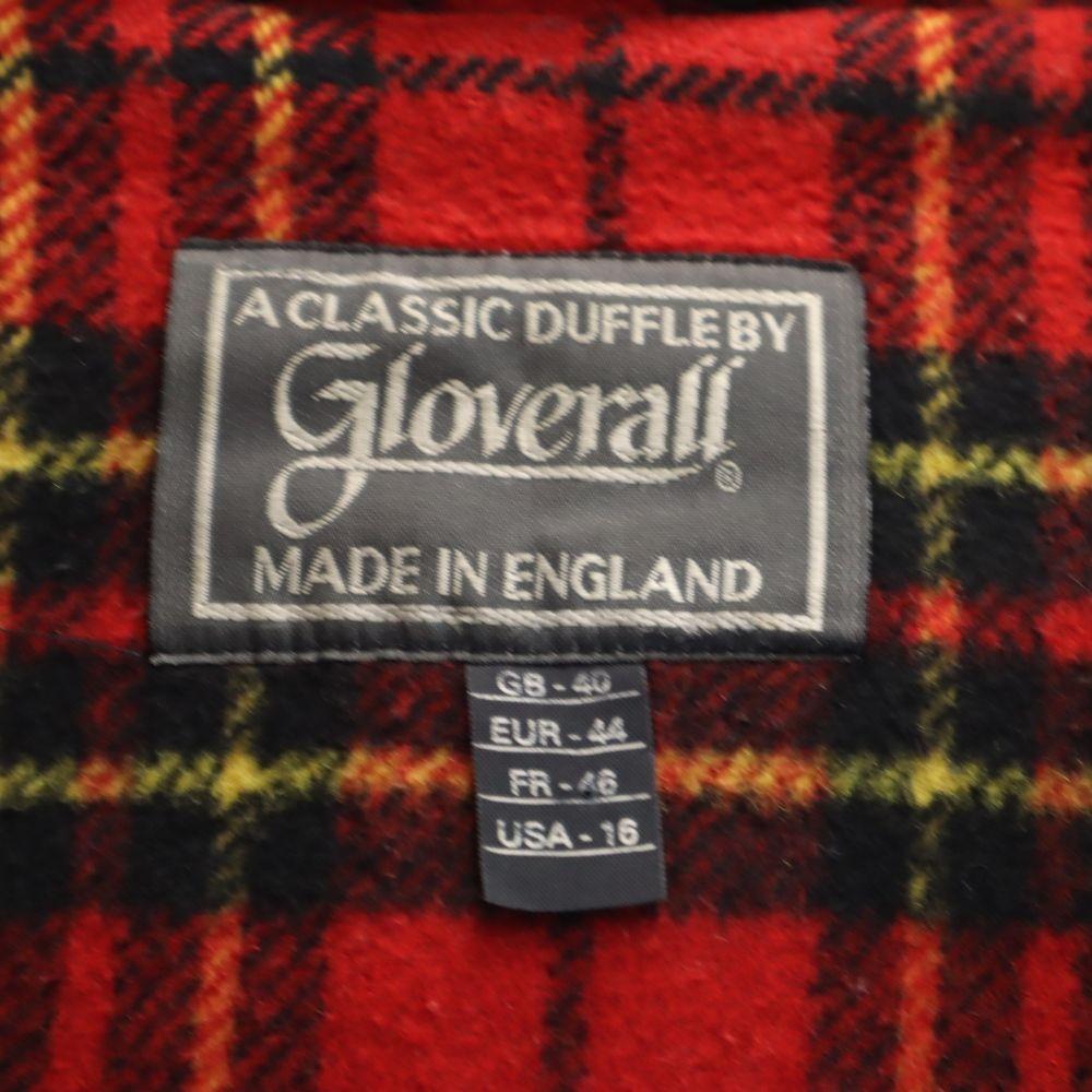 Gloverall 80s Wool Vintage Long Sleeve Duffel Coat USA-16 Back Check Women Used