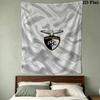 Tapeçaria de Parede do Portimonense SC Pendente de Parede Estético Manta de Tecido Impresso Tapeçarias Decorativas para Quarto Sala de Estar Decoração de Casa