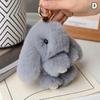 15Cm Rabbit Fur Keychain Women Bag Car Key Chain Pendant Decoration Jewelry Bags