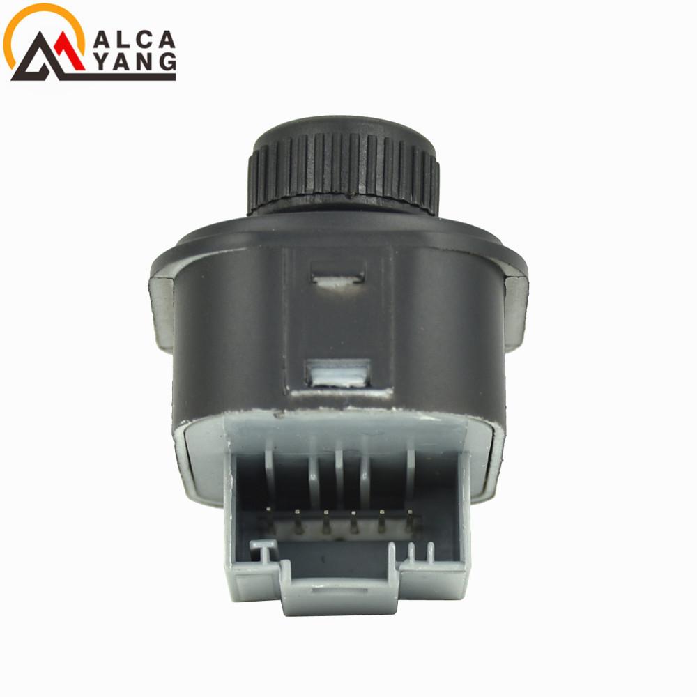 Mirror Switch Adjustment Knob For Volkswagen Jetta Golf MK5 MK6 Tiguan CC Passat B6 B7 1K0959565J Pushbutton Switches 3