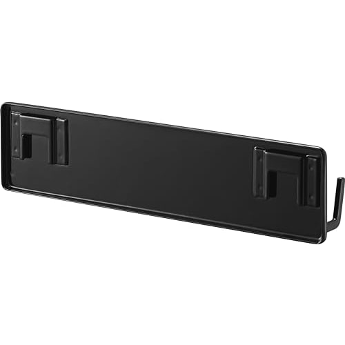 Yamazaki Film Hooks, Kitchen Tool Hooks, 6-Piece Set, Black, Dimensions: W25 X D4 X H6cm, Tower, Floating Storage, Easy Installation, Product Code: 21