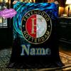 1pc Cozy Print Blanket, FEYENOORD (13) Blanket Appropriate for Home Picnic and Travel Adventures