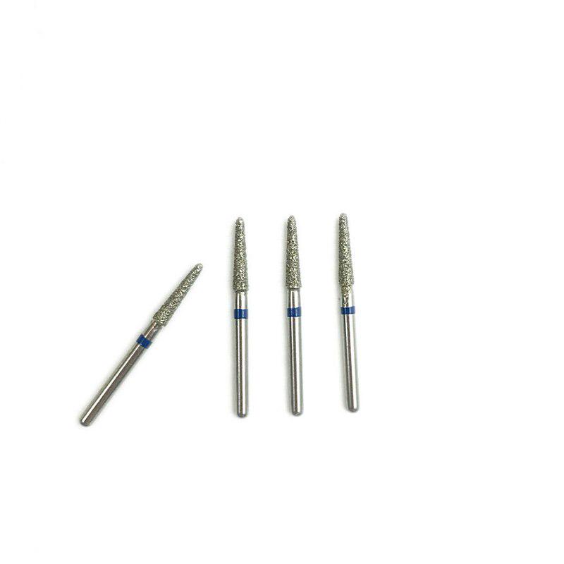 10 stk Dental Diamond Bur Drill Medium Polering Utjevning For Tannbleking Tannpolering Dentista Tools TR-23