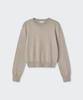 MUSINSA STANDARD WOMAN Women'S Washable Supima Cotton Crew Neck Knit [Heather Light Beige]