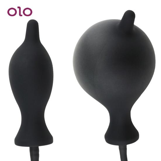 Couple Sharing Sex Toys Anal Butt Plug Sex Toy Inflatable Dilator Large Pump Adult