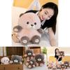 Adorable Plush Teddy Bear Doll Cute Cartoon Style Premium Stuffed Toy For Kids