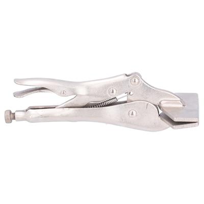 Flat Locking Pliers Steel Adjustable Flat Head Vise Locking Grip Pliers for Connecting Welding Parts8 Inch
