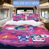 Deltarune Pattern Bedding,Quilt Set Quilt Cover Pillowcase Home Birthday Gift (1*duvet Cover+2*pillowcase,without core)XSJT0917124