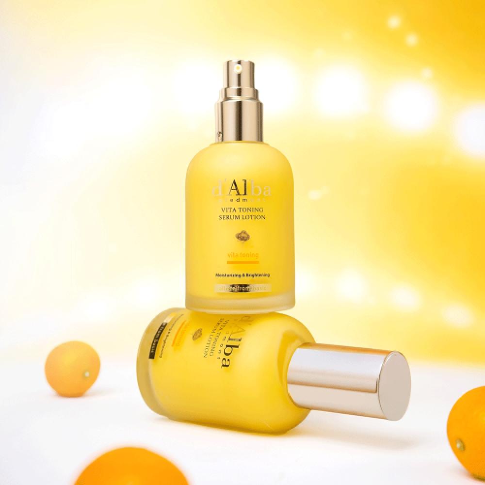 D Alba D Alba Vita Toning Serum Lotion 100ml+100ml NONE