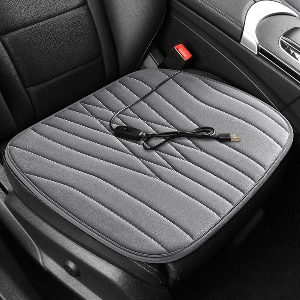 Car Seat Warmer Non-Slip Bottom Automotive Chair Warming Device Fast Heating Pad Seat Warmer For Suv Rv Truck Vehicle Auto Sedan