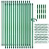 30Pcs Adjustable Plant Support Indoor Plant Sticks Support with Clips & Connectors Aquatic Plant Support for Indoor Plants