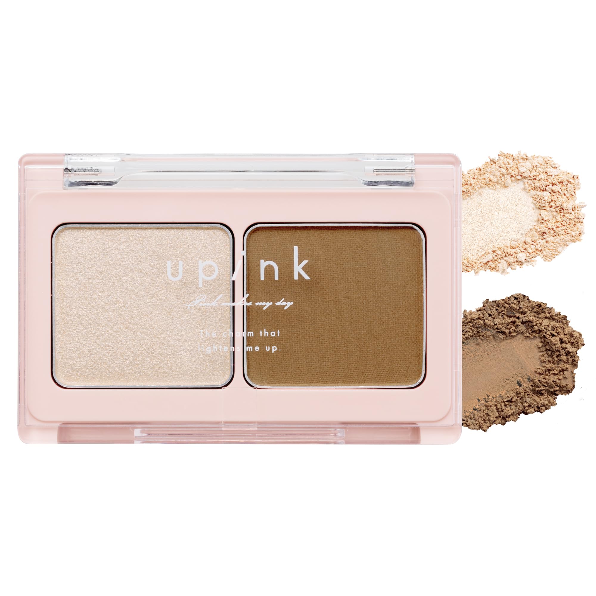 

[Official] upink Glow Up Contour Palette 02 Champagne Beige 5g Highlight, Shading, Champagne Color, Light Brown, Dimensional Enhancement