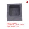 Graphite Ingot Bar Mold Crucible For Melting Gold Silver Casting Refining